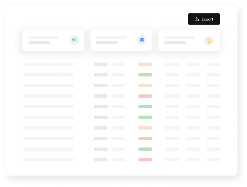 ERP Dashboard Preview